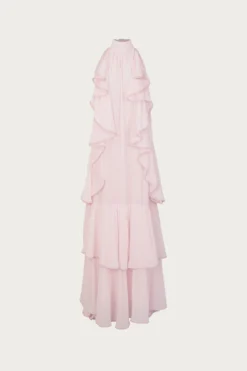 Layered Chiffon Gown (Pale Pink)(Layered Chiffon Gown Pale Pink)