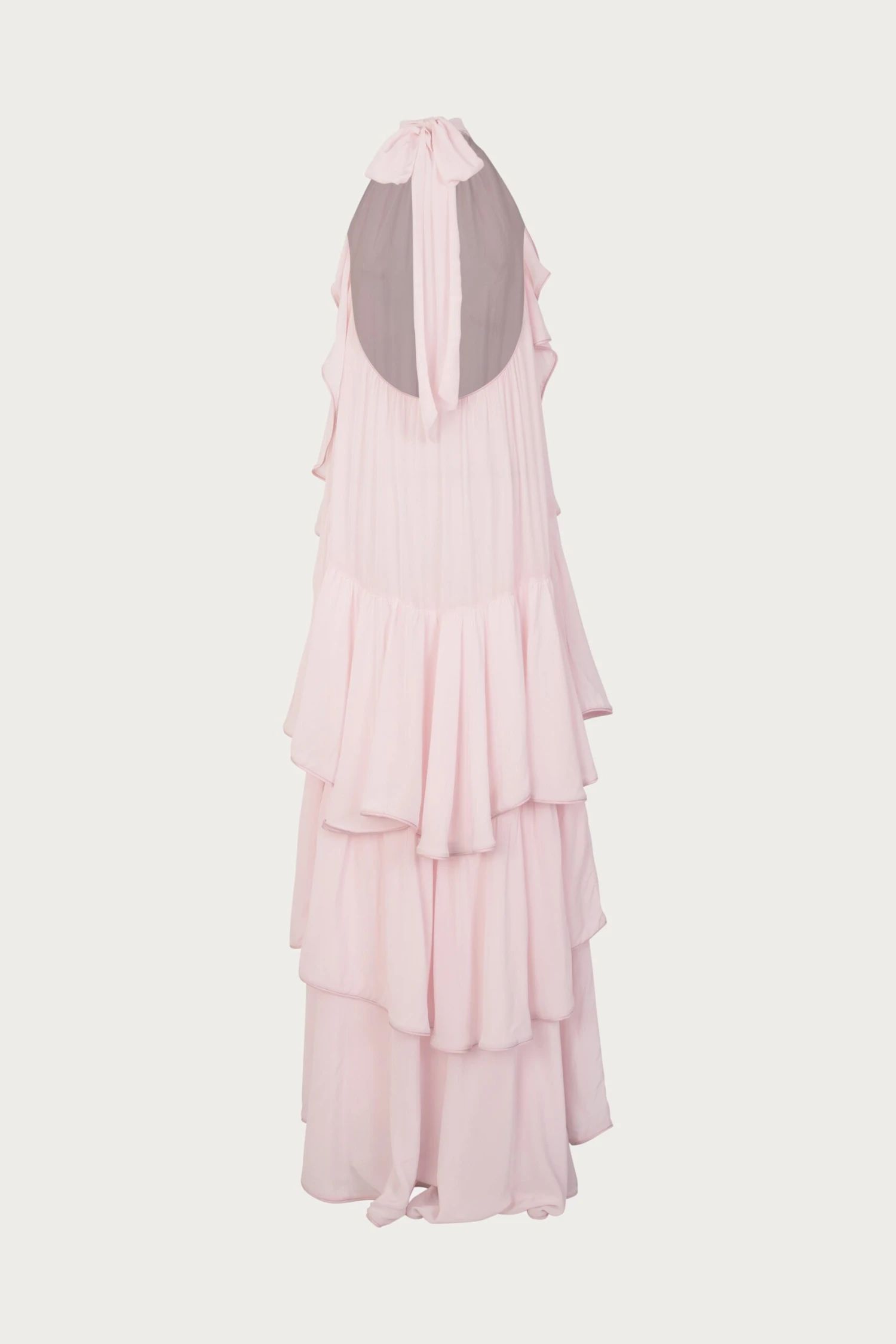 Layered Chiffon Gown (Pale Pink)(Layered Chiffon Gown Pale Pink) 6 Layered Chiffon Gown (Pale Pink)(Layered Chiffon Gown Pale Pink) - Image 6