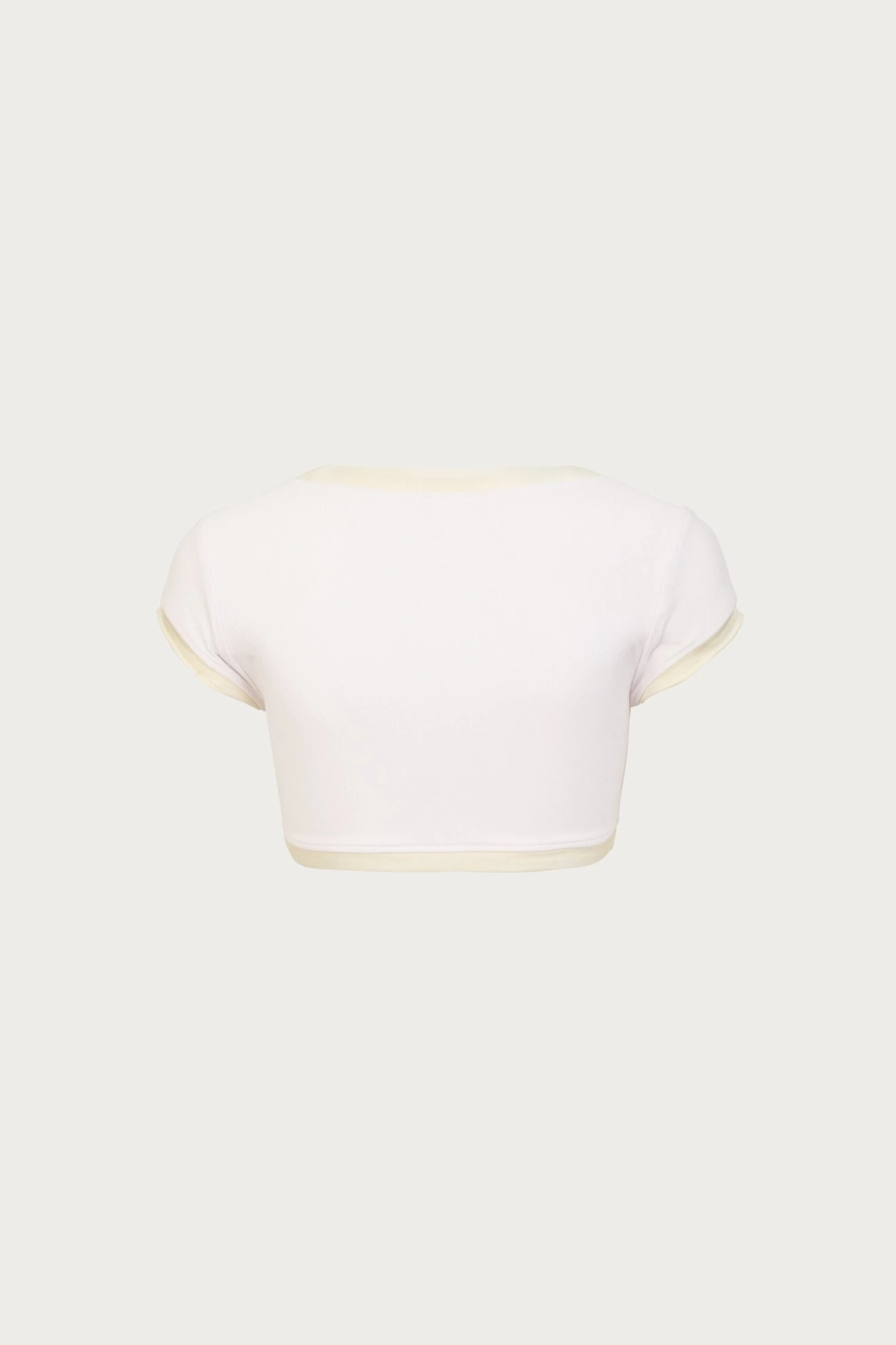 The Grace Top (Faux Suede White/Cream)(The Grace Top Faux Suede White Cream) 6 The Grace Top (Faux Suede White/Cream)(The Grace Top Faux Suede White Cream) - Image 6