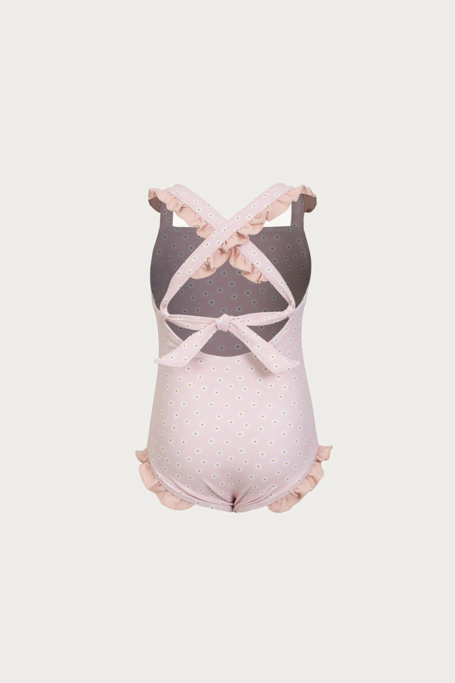Ruffle One Piece (pink Daisy)(Ruffle One Piece Pink Daisy) 3 Ruffle One Piece (pink Daisy)(Ruffle One Piece Pink Daisy) - Image 3