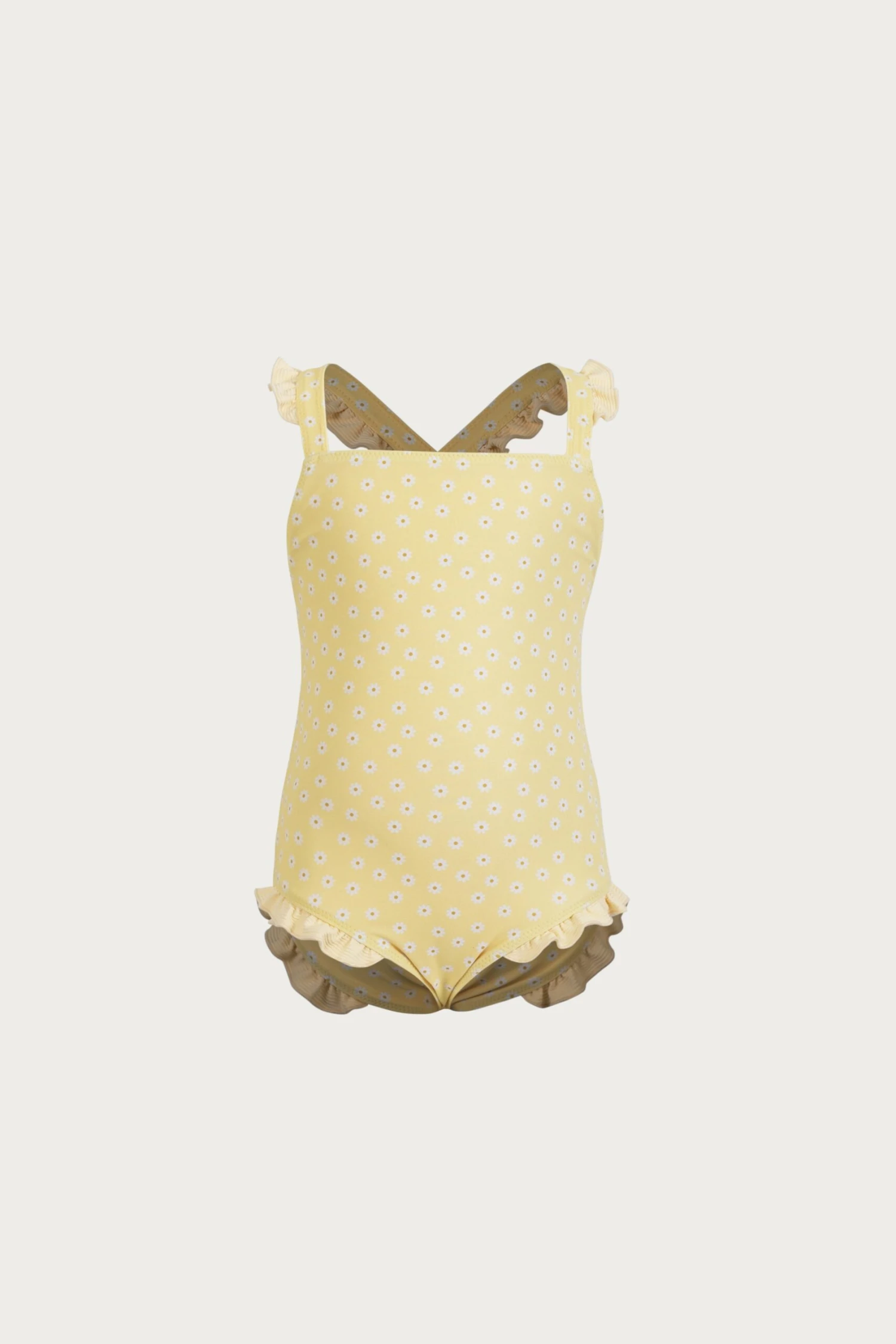 Ruffle One Piece (yellow Daisy)(Ruffle One Piece Yellow Daisy) 1 Ruffle One Piece (yellow Daisy)(Ruffle One Piece Yellow Daisy)