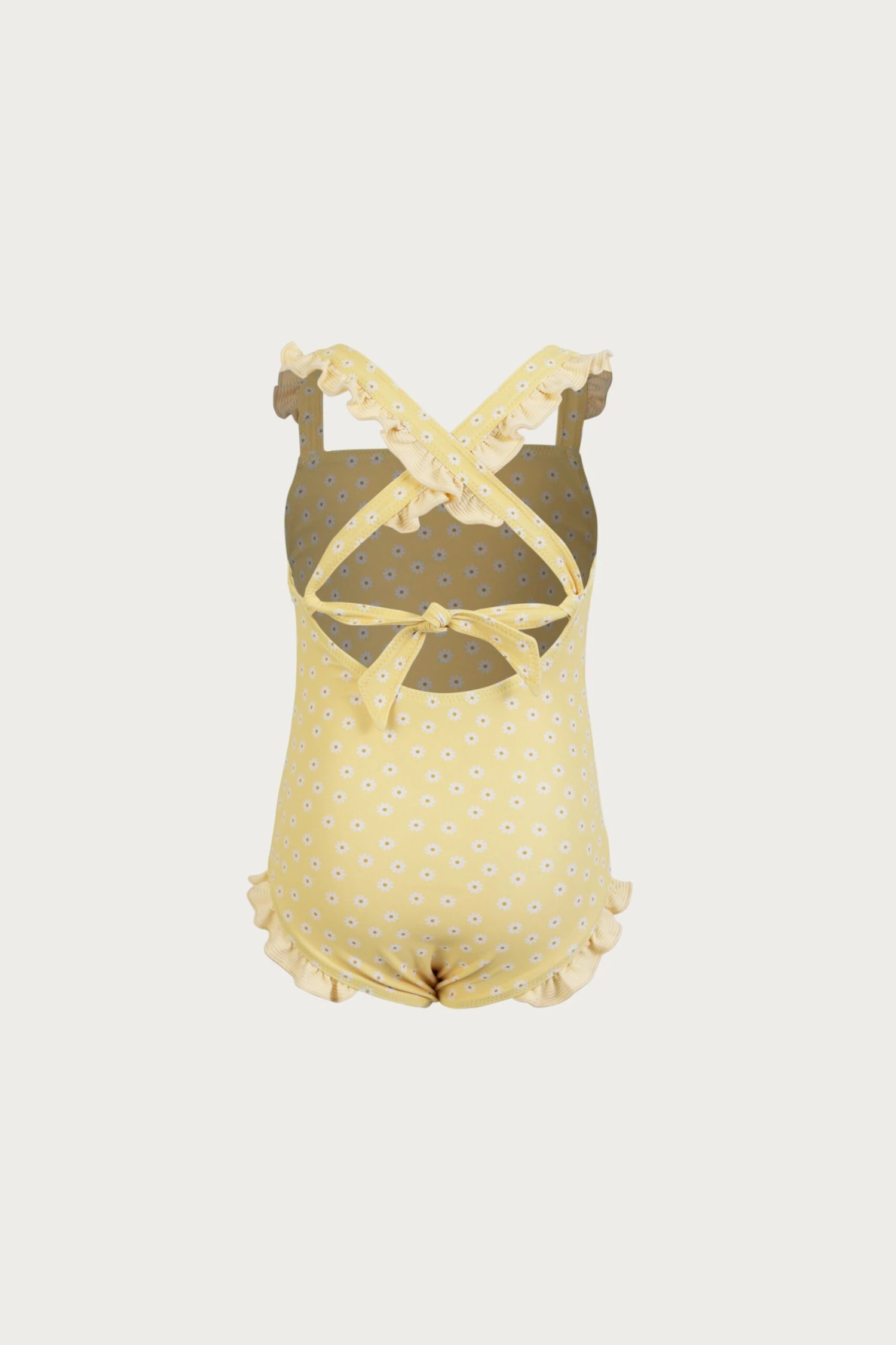 Ruffle One Piece (yellow Daisy)(Ruffle One Piece Yellow Daisy) 3 Ruffle One Piece (yellow Daisy)(Ruffle One Piece Yellow Daisy) - Image 3