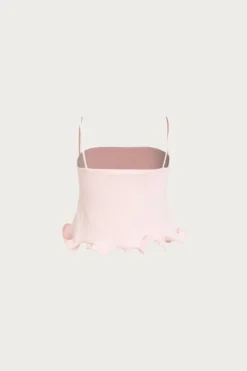 Ruffle Hem Crop Top (Pale Pink)(Ruffle Hem Tank Top Pale Pink) 5 Ruffle Hem Crop Top (Pale Pink)(Ruffle Hem Tank Top Pale Pink) -Same Los Angeles 05.11.25 436 scaled