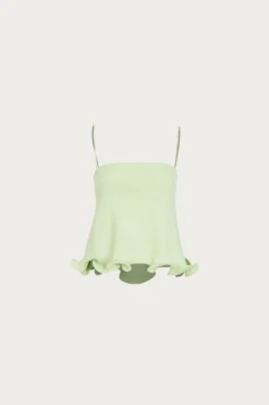 Ruffle Hem Tank Top (Mint)(Ruffle Hem Tank Top Mint)