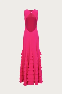 Tiered Chiffon Gown (Fuchsia)(Tiered Chiffon Gown Fuchsia) -Same Los Angeles 072025 583 5afbbe50 b83f 41dd 89d2 9b263d2a3bc3 scaled