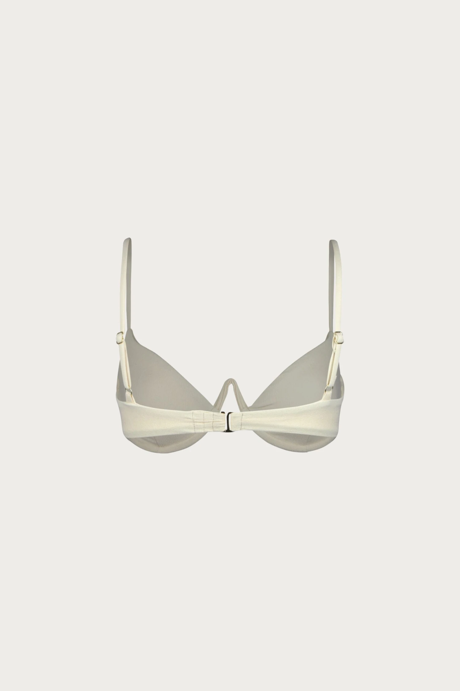 V Underwire Bra (Faux Suede Cream)(V Underwire Bra Faux Suede Cream) 2 V Underwire Bra (Faux Suede Cream)(V Underwire Bra Faux Suede Cream) - Image 2