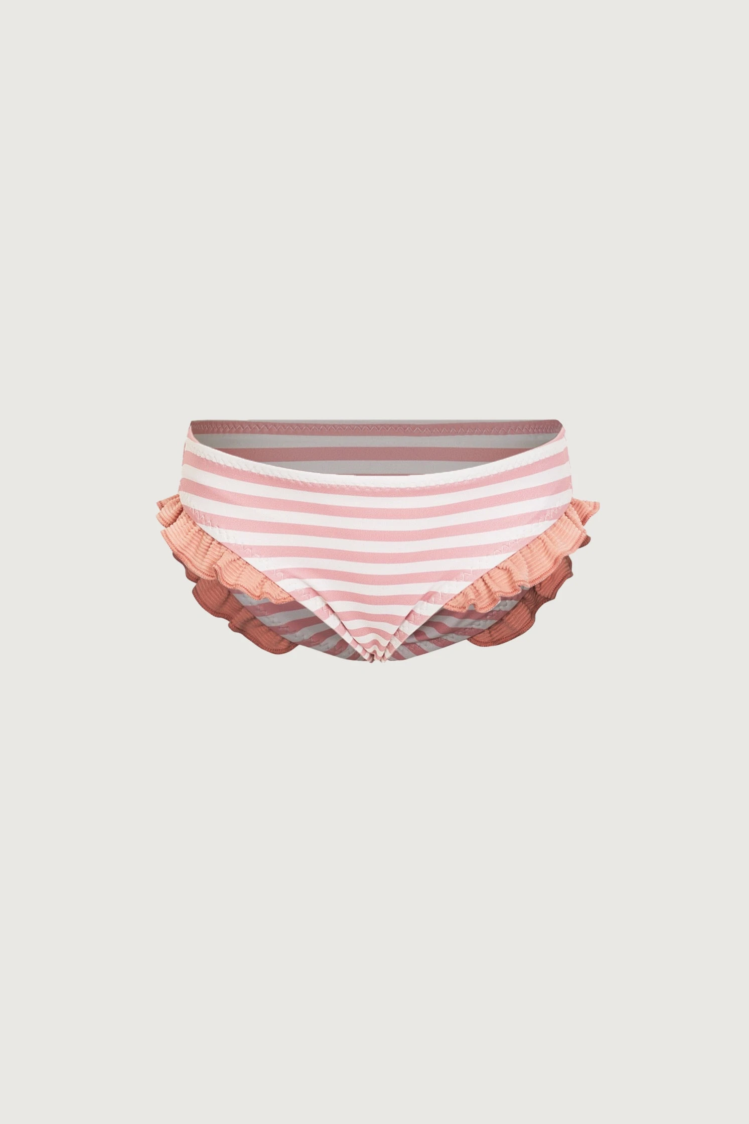 Ruffle Brief Bottom (blush Stripe/blush)(Ruffle Brief Bottom Blush Stripe Blush) 1 Ruffle Brief Bottom (blush Stripe/blush)(Ruffle Brief Bottom Blush Stripe Blush)