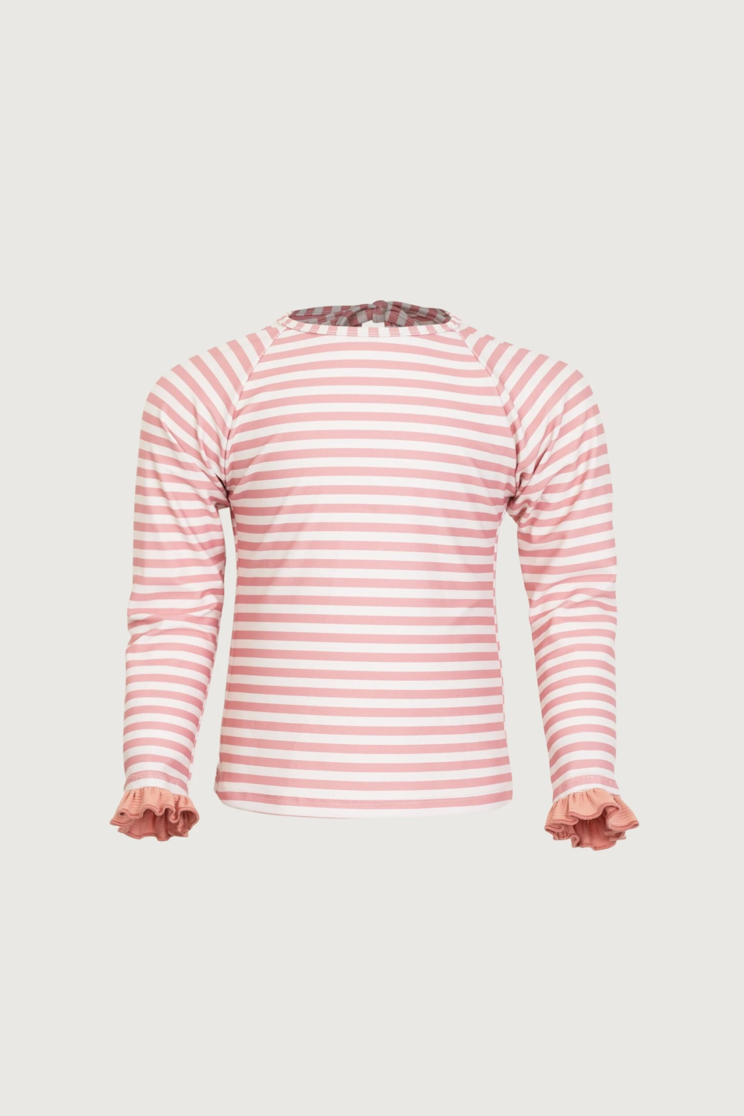 Ruffle Rashguard (blush Stripe/blush)(Ruffle Rashguard Blush Stripe Blush) 1 Ruffle Rashguard (blush Stripe/blush)(Ruffle Rashguard Blush Stripe Blush)