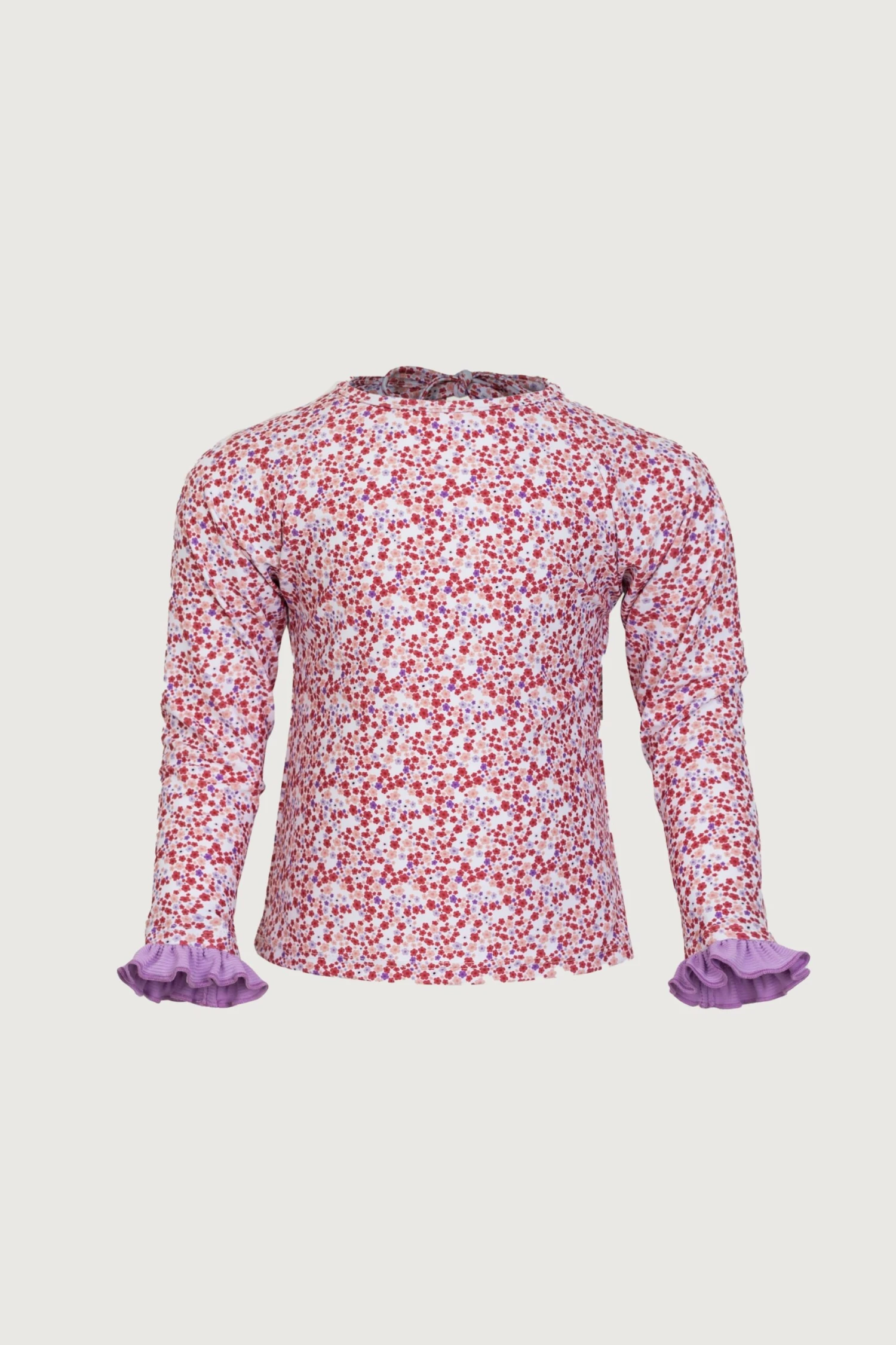 Ruffle Rashguard (mini Floral/purple)(Ruffle Rashguard Mini Floral Purple) 1 Ruffle Rashguard (mini Floral/purple)(Ruffle Rashguard Mini Floral Purple)