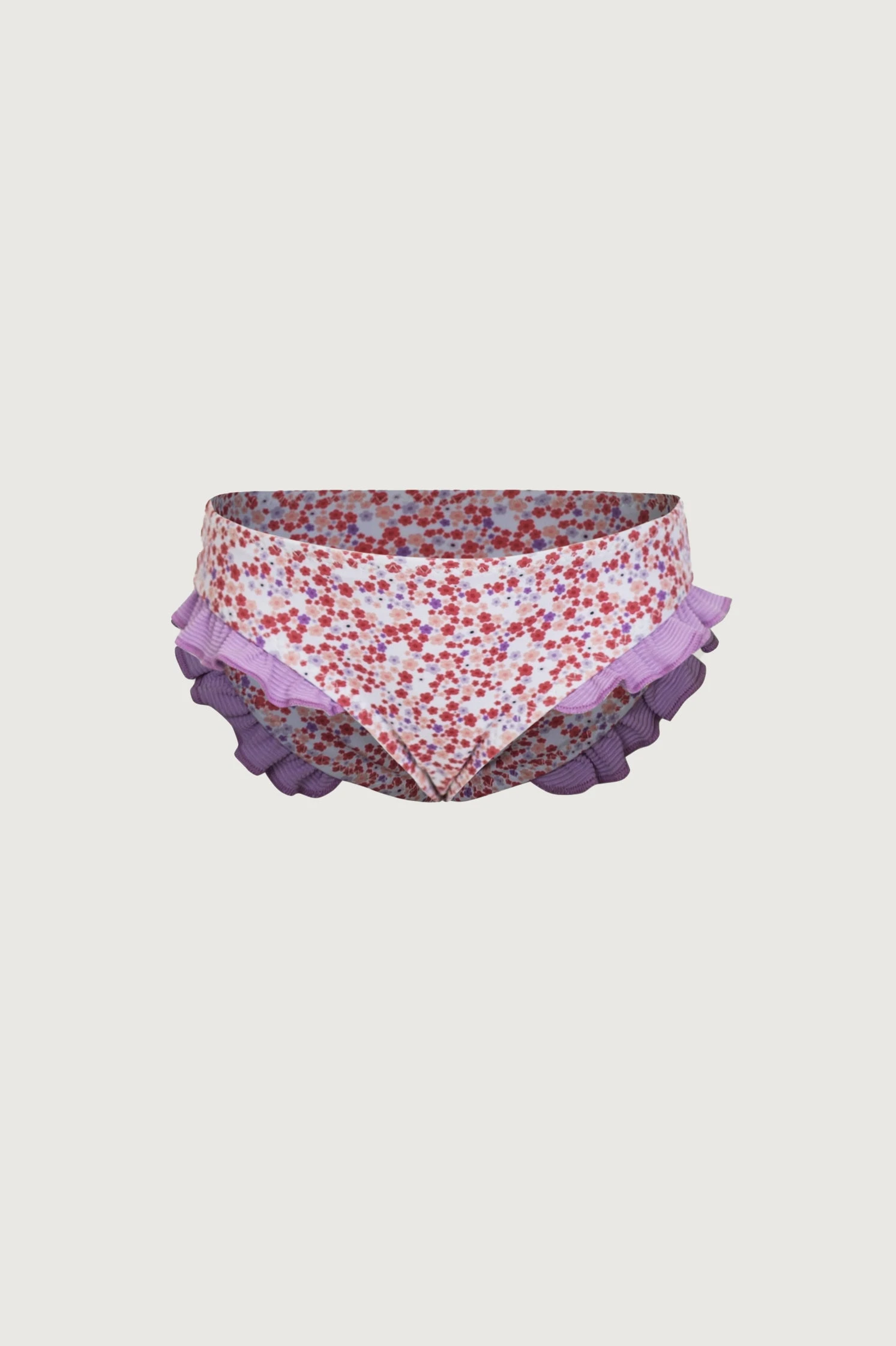 Ruffle Brief Bottom (mini Floral/purple)(Ruffle Brief Bottom Mini Floral Purple) 1 Ruffle Brief Bottom (mini Floral/purple)(Ruffle Brief Bottom Mini Floral Purple)