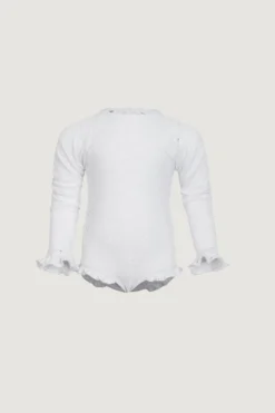 Ruffle Rashguard One Piece (white Eyelet)(Ruffle Rashguard One Piece White Eyelet)