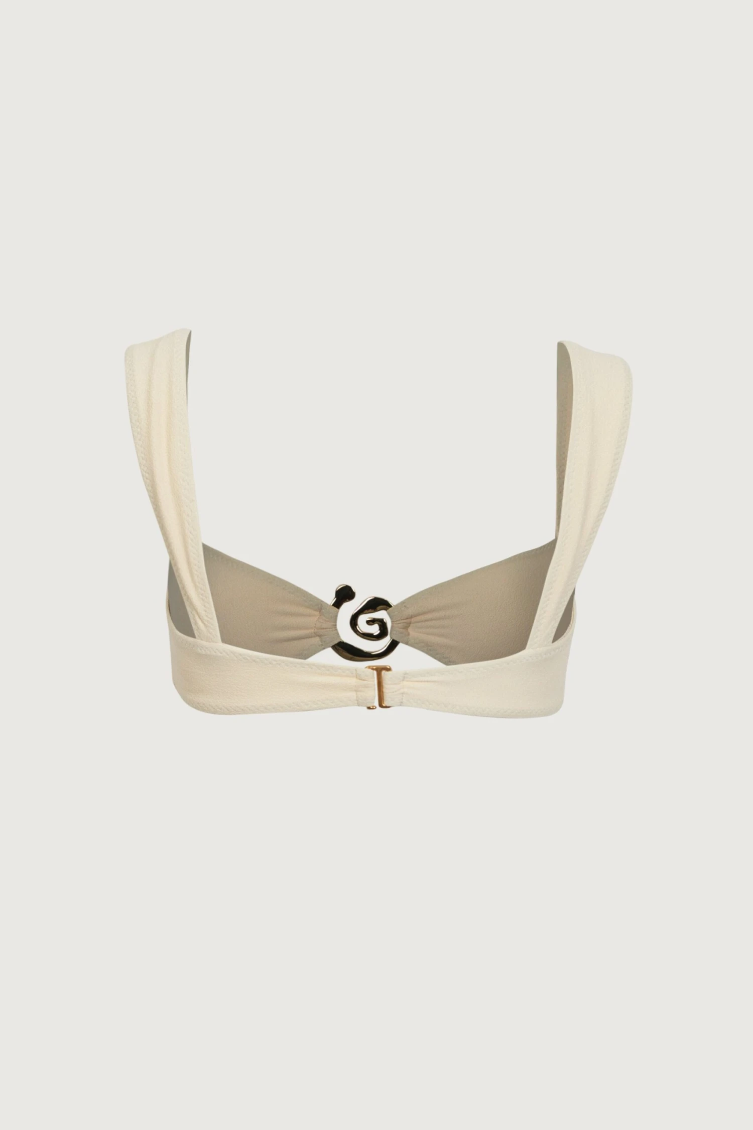 Spiral Bandeau Top (Faux Suede Cream)(Spiral Bandeau Top Faux Suede Cream) 6 Spiral Bandeau Top (Faux Suede Cream)(Spiral Bandeau Top Faux Suede Cream) - Image 6