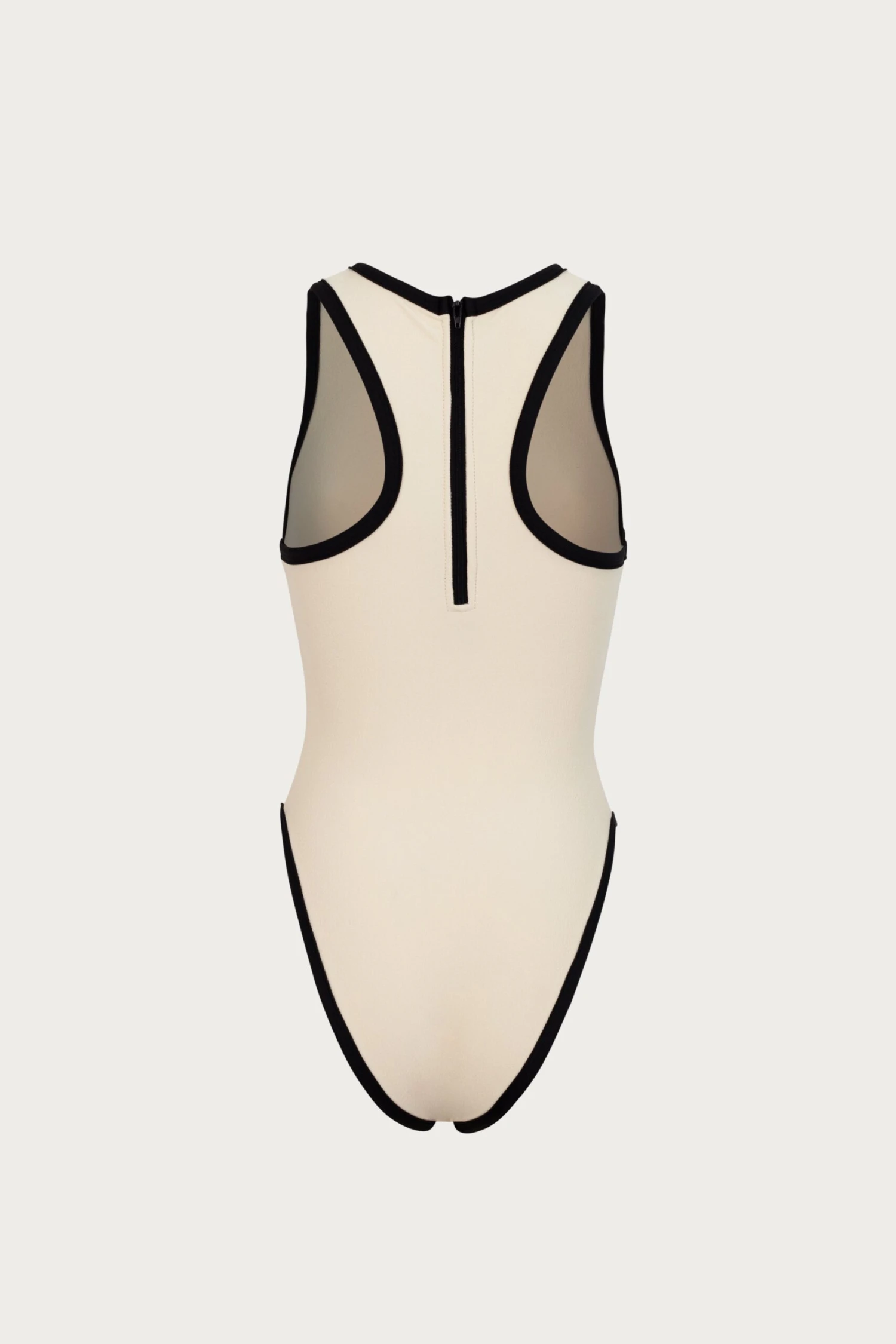 Tank One Piece (Faux Suede Cream/Black)(Tank One Piece Faux Suede Cream Black) 3 Tank One Piece (Faux Suede Cream/Black)(Tank One Piece Faux Suede Cream Black) - Image 3