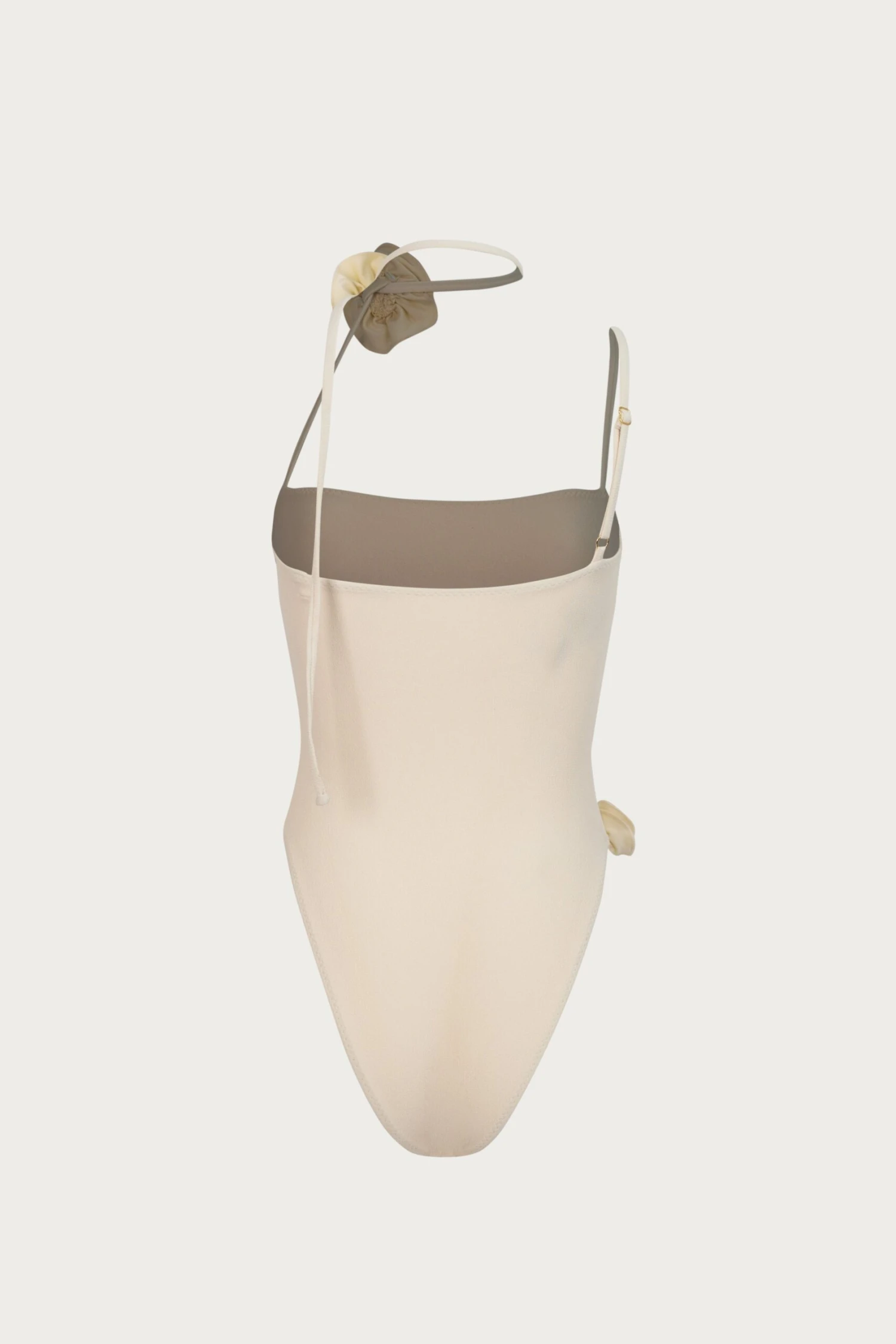 Rosette Choker One Piece (Faux Suede Cream/Cream)(Rosette Choker One Piece Faux Suede Cream Cream) 5 Rosette Choker One Piece (Faux Suede Cream/Cream)(Rosette Choker One Piece Faux Suede Cream Cream) - Image 5