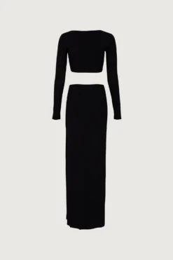 Long Sleeve Cut Out Maxi Dress (Black Lurex)(Long Sleeve Cut Out Maxi Black Lurex) 11 Long Sleeve Cut Out Maxi Dress (Black Lurex)(Long Sleeve Cut Out Maxi Black Lurex) -Same Los Angeles 24.06.16 8739 12 scaled