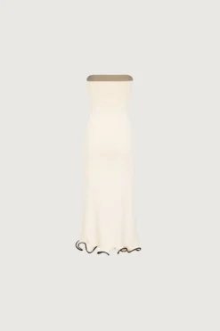 Ruffle Hem Strapless Dress (Cream/Black)(Ruffle Hem Strapless Dress Cream Black) 11 Ruffle Hem Strapless Dress (Cream/Black)(Ruffle Hem Strapless Dress Cream Black) -Same Los Angeles 24.06.16 8748 16copy scaled