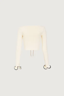 Ruffle Hem Top (Cream/Black)(Ruffle Hem Top Cream Black) 9 Ruffle Hem Top (Cream/Black)(Ruffle Hem Top Cream Black) -Same Los Angeles 24.06.16 8754 17copy scaled