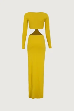 Long Sleeve Cut Out Maxi Dress (Chartreuse)(Long Sleeve Cut Out Maxi Dress Chartreuse) 11 Long Sleeve Cut Out Maxi Dress (Chartreuse)(Long Sleeve Cut Out Maxi Dress Chartreuse) -Same Los Angeles 24.06.16 8779 27 2daf2537 ce3c 4126 9f77 da4e472050ea scaled