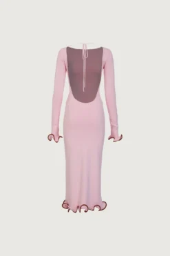 Ruffle Hem Midi Dress (Baby Pink)(Ruffle Hem Midi Dress Baby Pink) 13 Ruffle Hem Midi Dress (Baby Pink)(Ruffle Hem Midi Dress Baby Pink) -Same Los Angeles 24.06.16 8787 30copy scaled