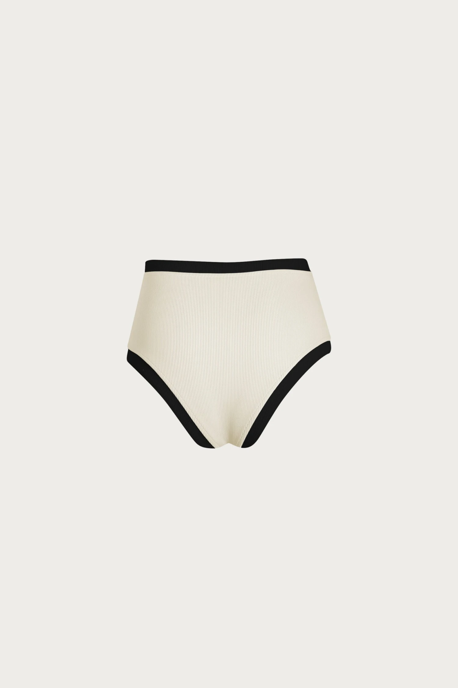 The Grace High Rise (Ribbed Cream/Black)(The Grace Vintage High Rise Ribbed Cream Black) 6 The Grace High Rise (Ribbed Cream/Black)(The Grace Vintage High Rise Ribbed Cream Black) - Image 6