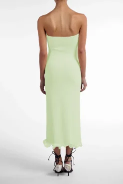 Ruffle Hem Strapless Dress (Mint)(Ruffle Hem Strapless Dress Mint) 6 Ruffle Hem Strapless Dress (Mint)(Ruffle Hem Strapless Dress Mint) -Same Los Angeles MintStrapless2 scaled