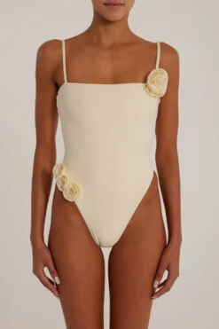 Rosette Choker One Piece (Faux Suede Cream/Cream)(Rosette Choker One Piece Faux Suede Cream Cream) 7 Rosette Choker One Piece (Faux Suede Cream/Cream)(Rosette Choker One Piece Faux Suede Cream Cream) -Same Los Angeles OP Ecomm6 scaled