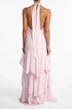 Layered Chiffon Gown (Pale Pink)(Layered Chiffon Gown Pale Pink) 10 Layered Chiffon Gown (Pale Pink)(Layered Chiffon Gown Pale Pink) -Same Los Angeles R29