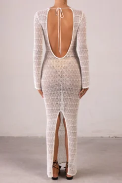 Keyhole Crochet Dress (Cream/Black)(Keyhole Crochet Dress Cream Black) 10 Keyhole Crochet Dress (Cream/Black)(Keyhole Crochet Dress Cream Black) -Same Los Angeles RTW R258 scaled