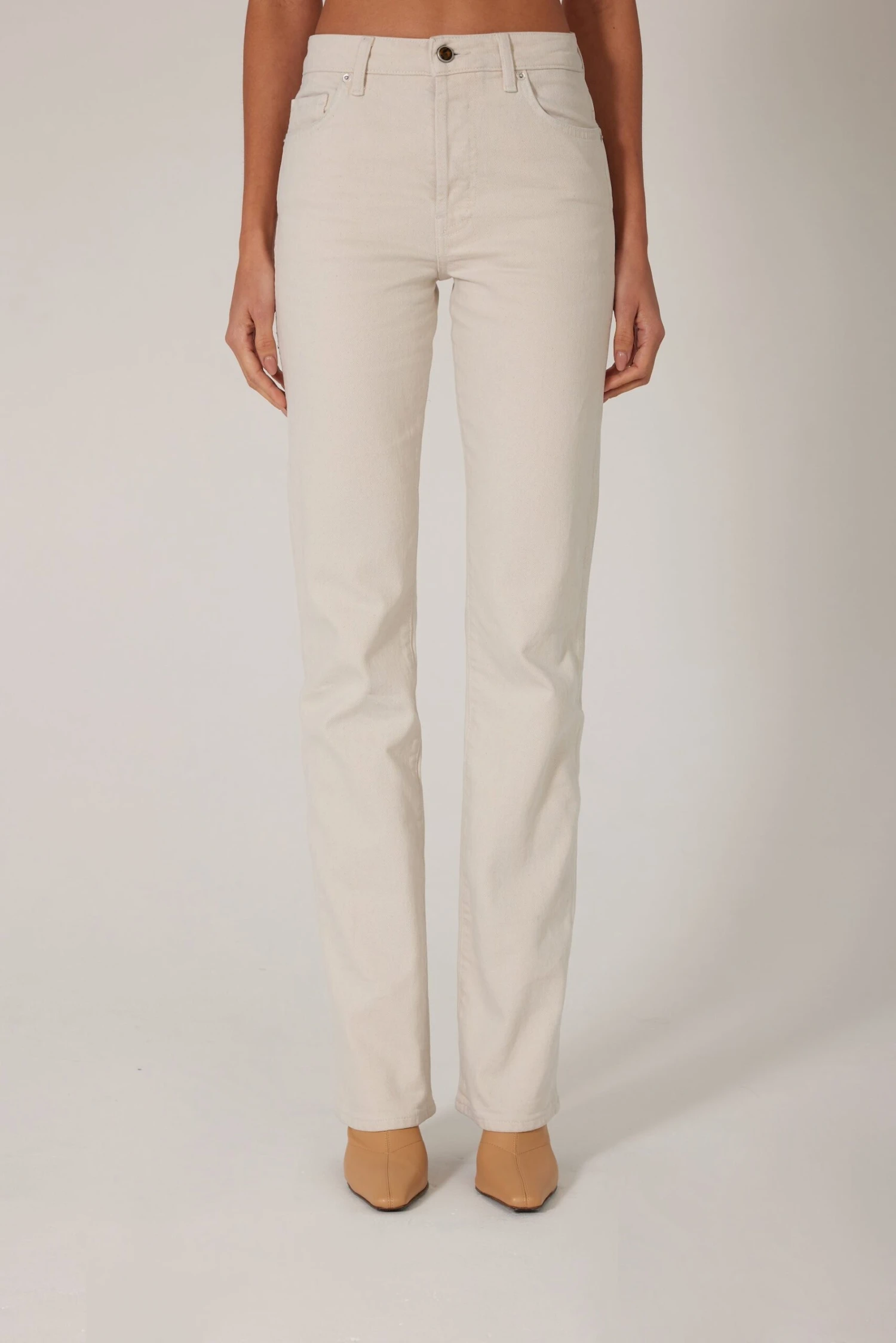 The High Rise Jean (Off White)(The Perfect Jean Off White) 4 The High Rise Jean (Off White)(The Perfect Jean Off White) - Image 4