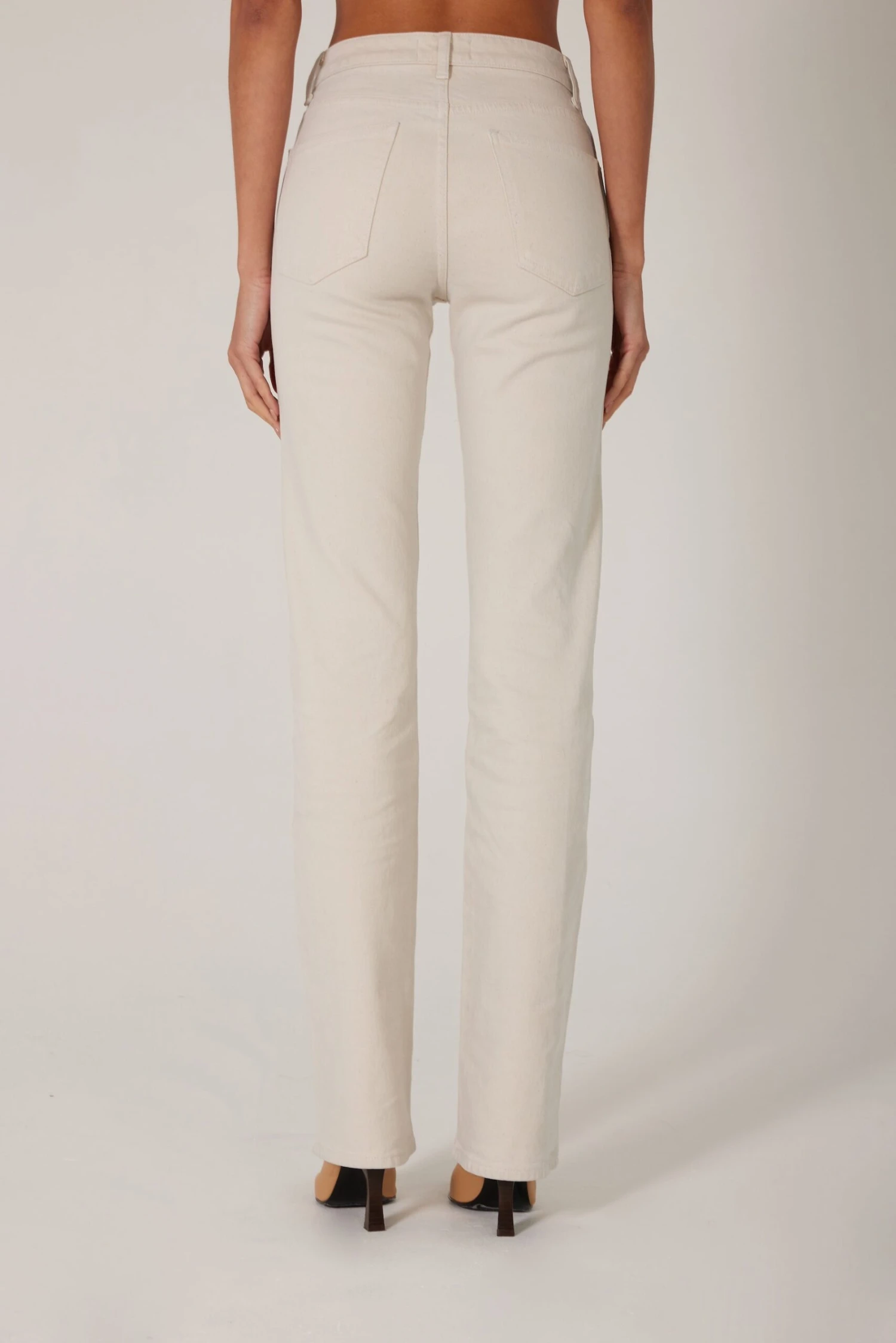 The High Rise Jean (Off White)(The Perfect Jean Off White) 6 The High Rise Jean (Off White)(The Perfect Jean Off White) - Image 6