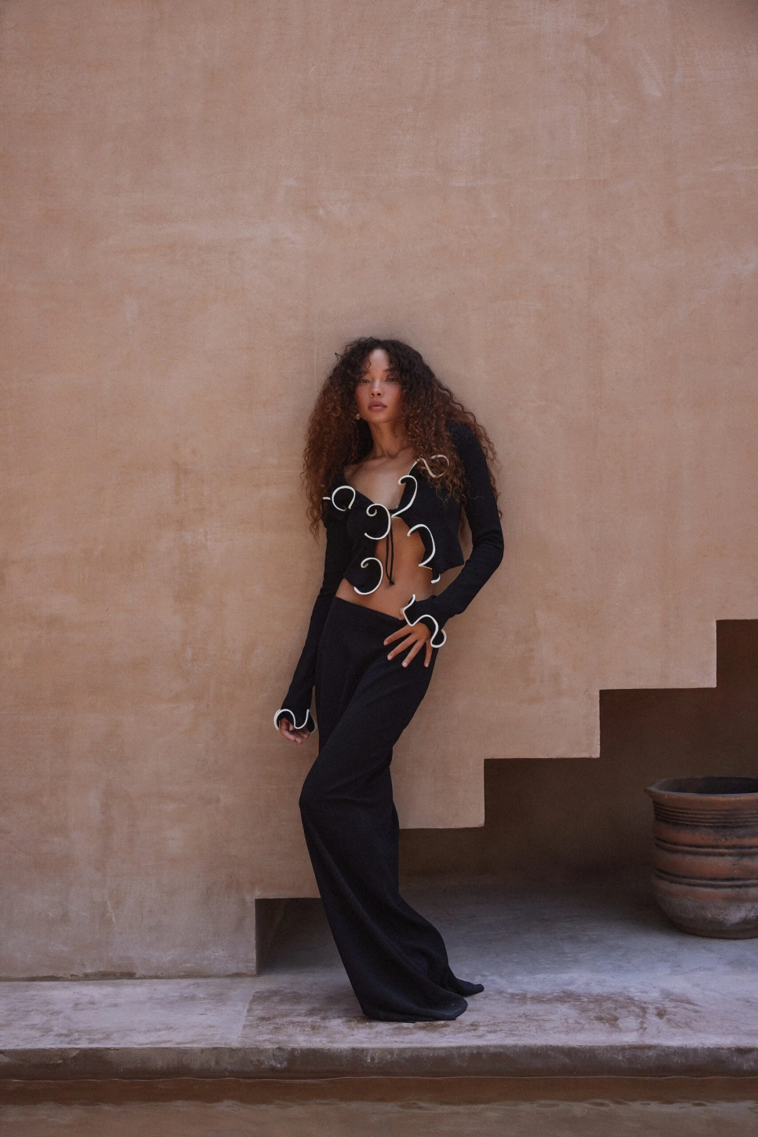 Maxi Skirt (Black)(Maxi Skirt Black) 2 Maxi Skirt (Black)(Maxi Skirt Black) - Image 2