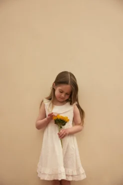 Eyelet Dress (white)(Eyelet Dress White Eyelet) 6 Eyelet Dress (white)(Eyelet Dress White Eyelet) -Same Los Angeles Samesies1110